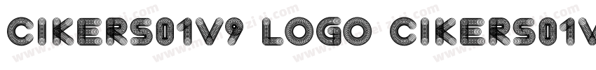 cikers01v9 logo cikers01v9 logo字体转换